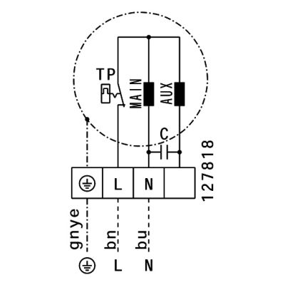 ATC RFAI-EL 5025 E2 10 Dikdörtgen Kanal Fanı