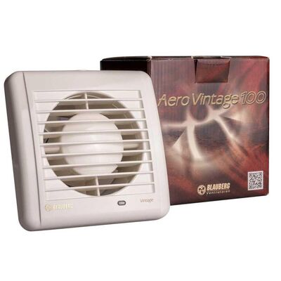 Blauberg Aero Still Vintage 100 Sessiz Plastik Banyo Fanı 84 m3h