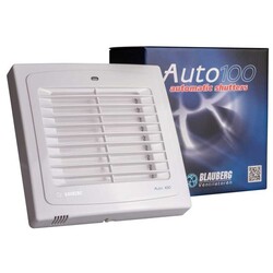 Blauberg Auto 100 H Nem Sensörlü Otomatik Panjurlu Banyo Fanı - Thumbnail