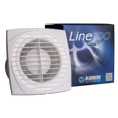 Blauberg Line 100 Plastik Banyo Fanı 95 m3h