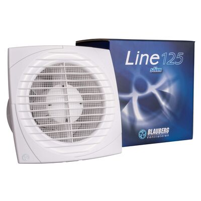 Blauberg Line 125 Plastik Banyo Fanı 180 m3h