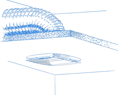 Blauberg Quatro Hi-Tech 100 T Zaman Ayarlı Plastik Banyo Fanı 88 m3h