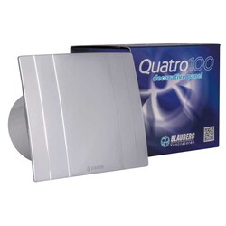 Blauberg Quatro Hi-Tech Chrome 100 Plastik Banyo Fanı 88 m3h - Thumbnail