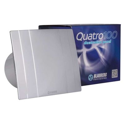 Blauberg Quatro Hi-Tech Chrome 100 Plastik Banyo Fanı 88 m3h