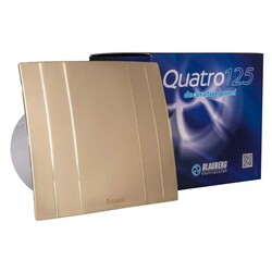 Blauberg Quatro Hi-Tech Gold 125 Plastik Banyo Fanı 167 m3h - Thumbnail