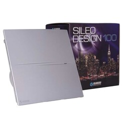 Blauberg Sileo Design Hi-Tech 100 Sessiz Plastik Banyo Fanı 90 m3/h - Thumbnail