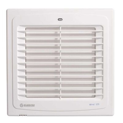 Blauberg Wind 125 T Zaman Ayarlı Pencere Duvar Tipi Aksiyel Fan