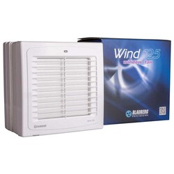 Blauberg Wind 125 T Zaman Ayarlı Pencere Duvar Tipi Aksiyel Fan - Thumbnail