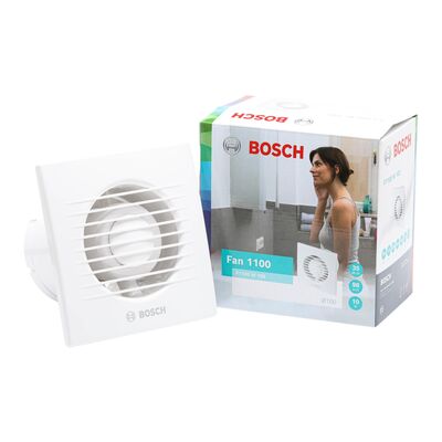 BOSCH 1100 W100 Plastik Banyo Aspiratörü-Fanı 98 m3h
