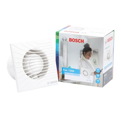 BOSCH F1300 W 100 Plastik Banyo Aspiratör-Fanı 98 m3h
