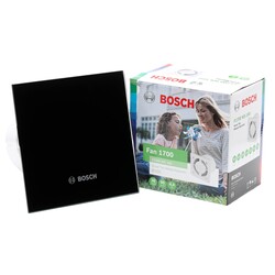 BOSCH F1700 DP100 Parlak Siyah Sessiz Banyo Aspiratörü-Fanı 95m3h - Thumbnail