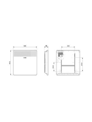 Bosch HC 4000 1500 W Elektrikli Konvektör Isıtıcı