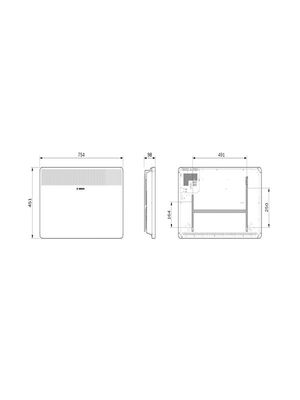 Bosch HC 4000 2000 W Elektrikli Konvektör Isıtıcı