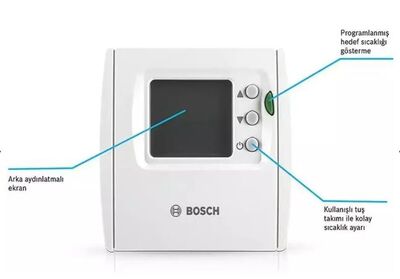 Bosch TR24RF Kablosuz Oda Kumandası - Termostatı