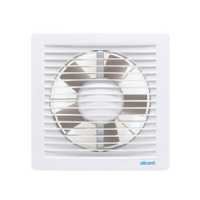 Elicent E-Style 150’lik Sessiz Banyo Havalandırma Fanı, Tuvalet Aspiratörü, 295 m3-h