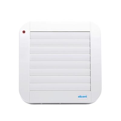 Elicent Eco Line 150’lik Otomatik Panjurlu Banyo Havalandırma Fanı Tuvalet Aspiratörü 320 m3-h