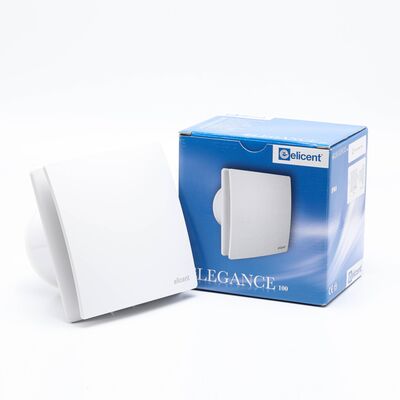 Elicent Elegance 100 Timerlı Sessiz Banyo Havalandırma Fanı Tuvalet Aspiratörü 90 m3-h