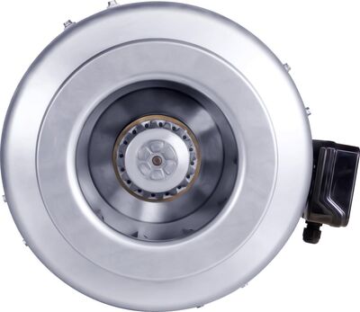 FANATİK FAN FD 250 Metal Gövdeli Yuvarlak Kanal Tipi Radyal Fan 1120 m3h