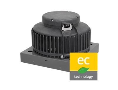 Fantilatör DHA 250 EC CP 21 Yatay Atışlı Çatı Fanı 1370 m3/h