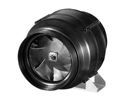 Fantilatör - Fantilatör ETALINE EL 150L E2M 01 Metal Gövdeli Yuvarlak Karma Akışlı Kanal Fanı 768 m3/h