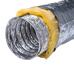 Flexiva Sky Isı İzoleli Flexible Hava Kanalı 10m Çap 254mm - Thumbnail