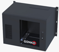 GÜNKO - GÜNKO Elegant MicroRack 12U Klimalı Bina İçi Duvar Tipi Tümleşik Kabinet