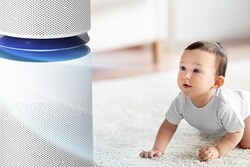 LG PuriCare 360 Air Purifier Double Hava Temizleme Cihazı Wi-Fi AS10GDWH0 - Thumbnail