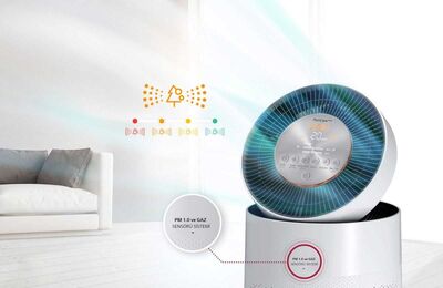 LG PuriCare 360 Air Purifier Double Hava Temizleme Cihazı Wi-Fi AS10GDWH0