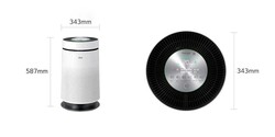 LG PuriCare 360 Air Purifier Single Hava Temizleme Cihazı Wi-Fi AS65GDWH0 - Thumbnail
